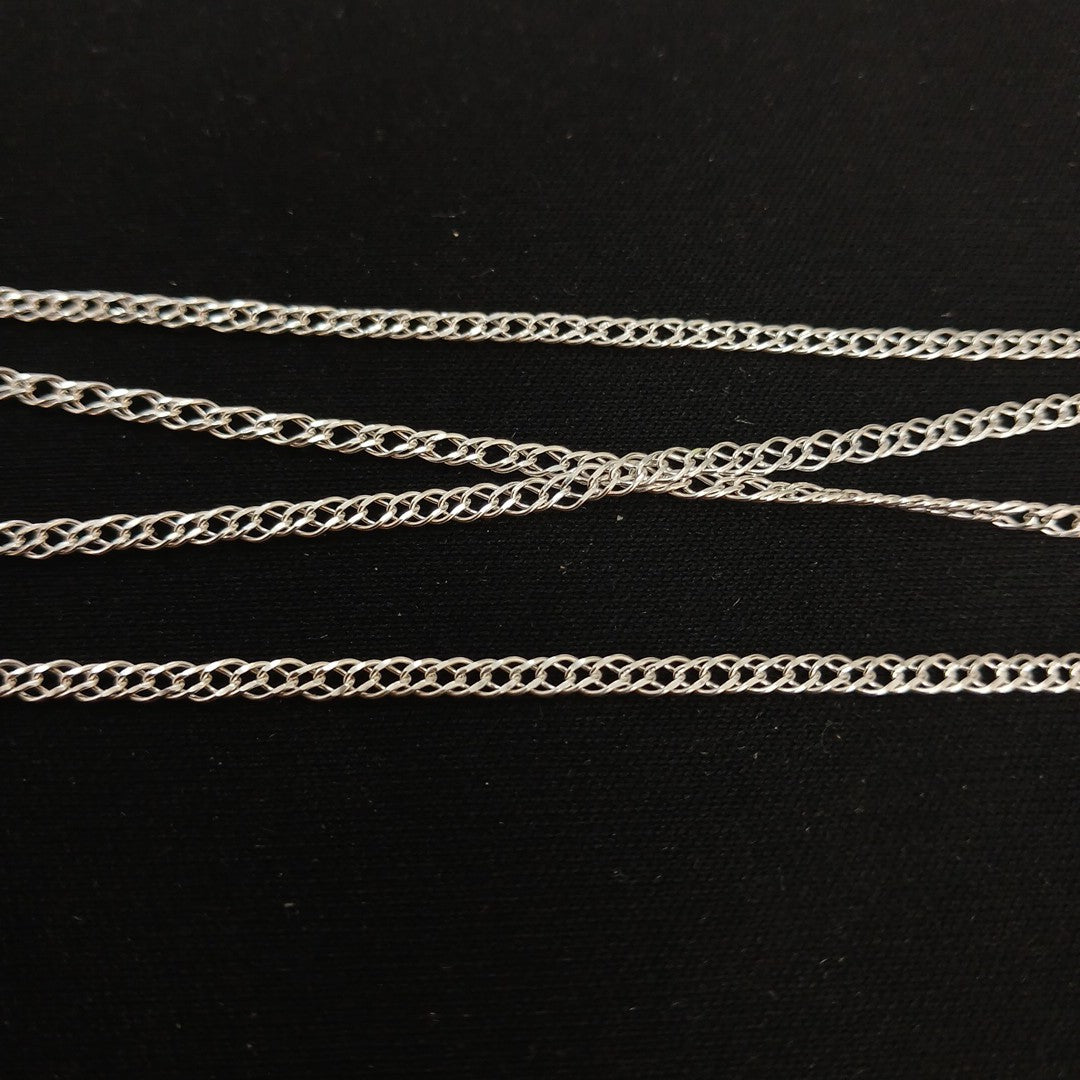 CADENA DOBLE ESLABON PLATA .925 50 CM 3.73 GR (NUEVO)
