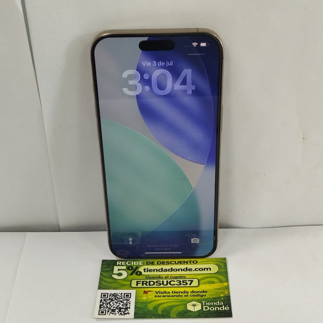 CELULAR APPLE IPHONE 16 PRO MAX A3295 (2024) 256 GB 8 GB RAM (SEMINUEVO)