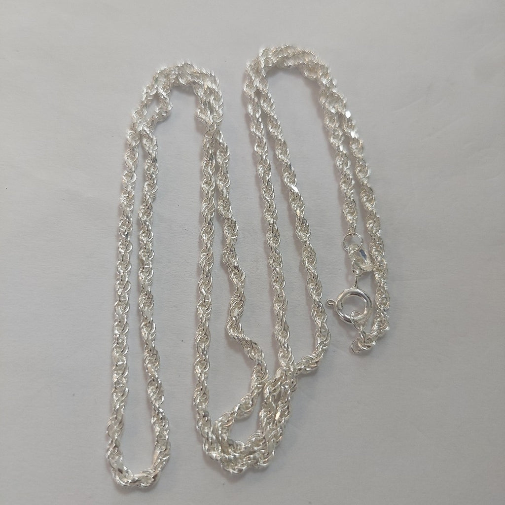 CADENA TORZAL PLATA .925 60 CM 10.52 GR (NUEVO)
