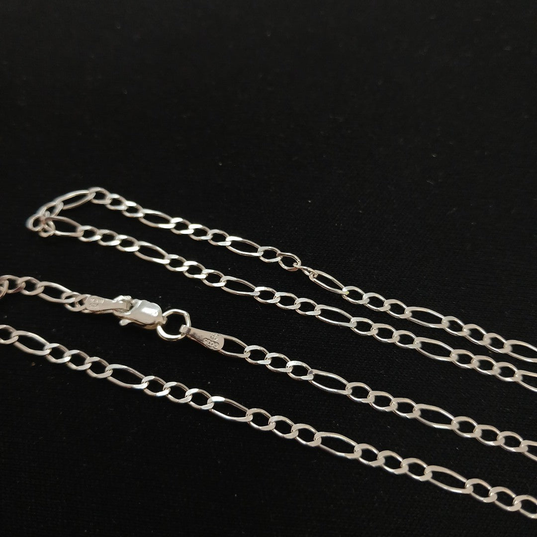 CADENA 3X1 PLATA .925 55 CM 4.33 GR (NUEVO)