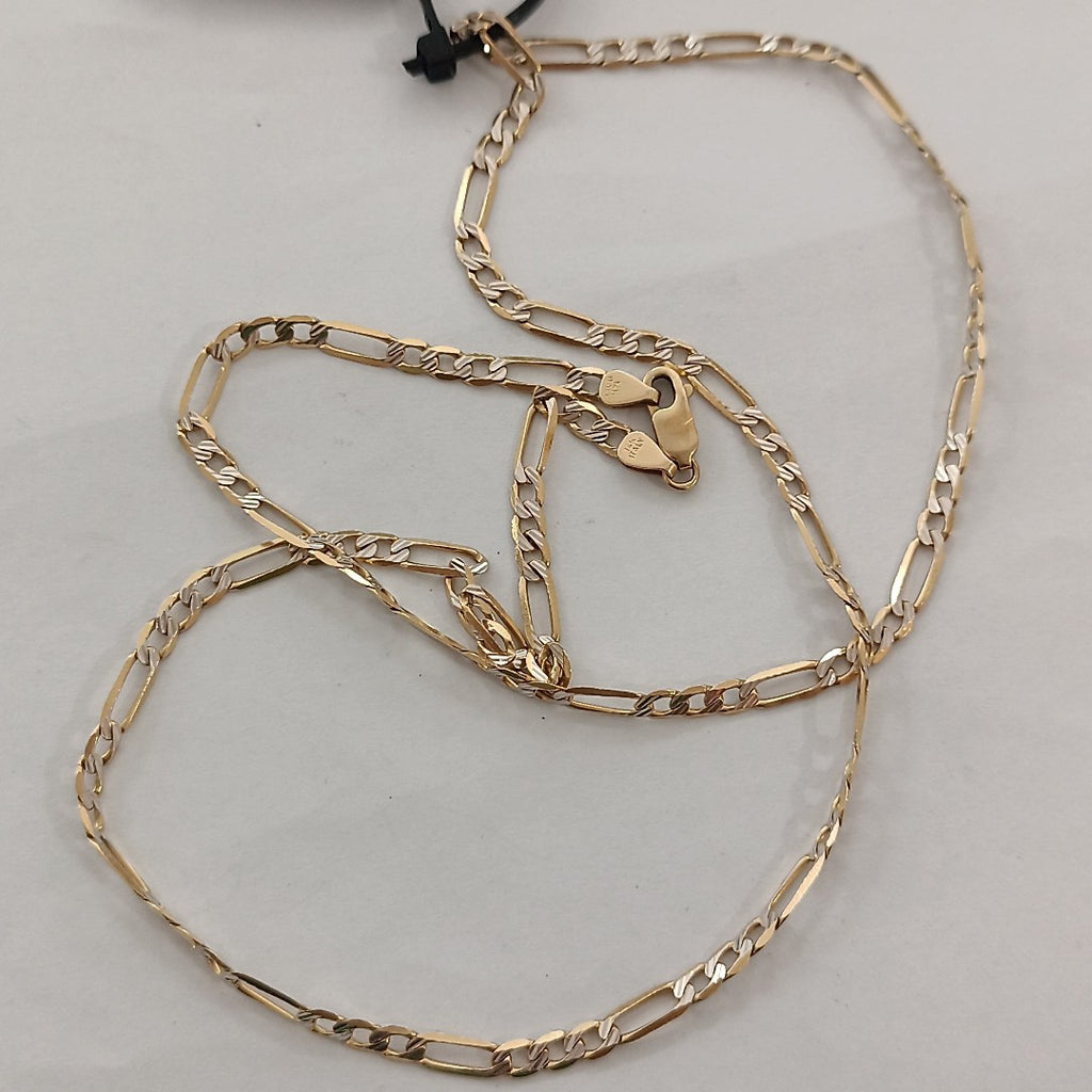 CADENA ORO, RODIADO 14 K 10.7 GRMS (SEMINUEVO)