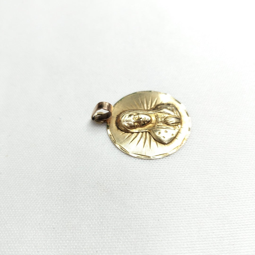 MEDALLA RELIGIOSA ORO 14 K 3 GRMS (SEMINUEVO)