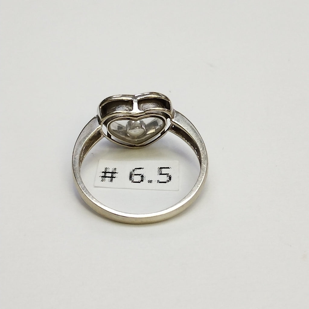 ANILLITO ORO BLANCO 14 K 2.7 GRMS (SEMINUEVO)