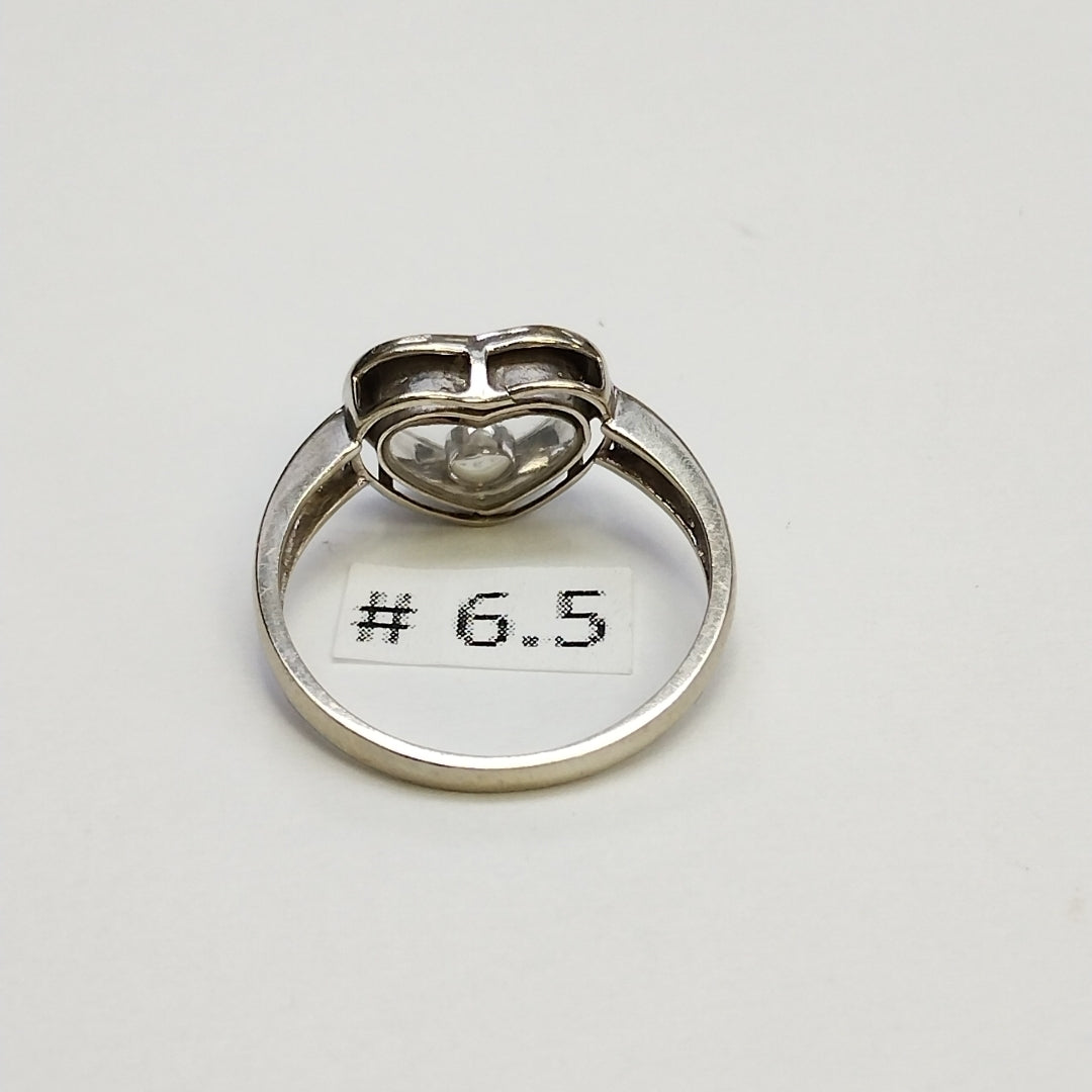 ANILLITO ORO BLANCO 14 K 2.7 GRMS (SEMINUEVO)