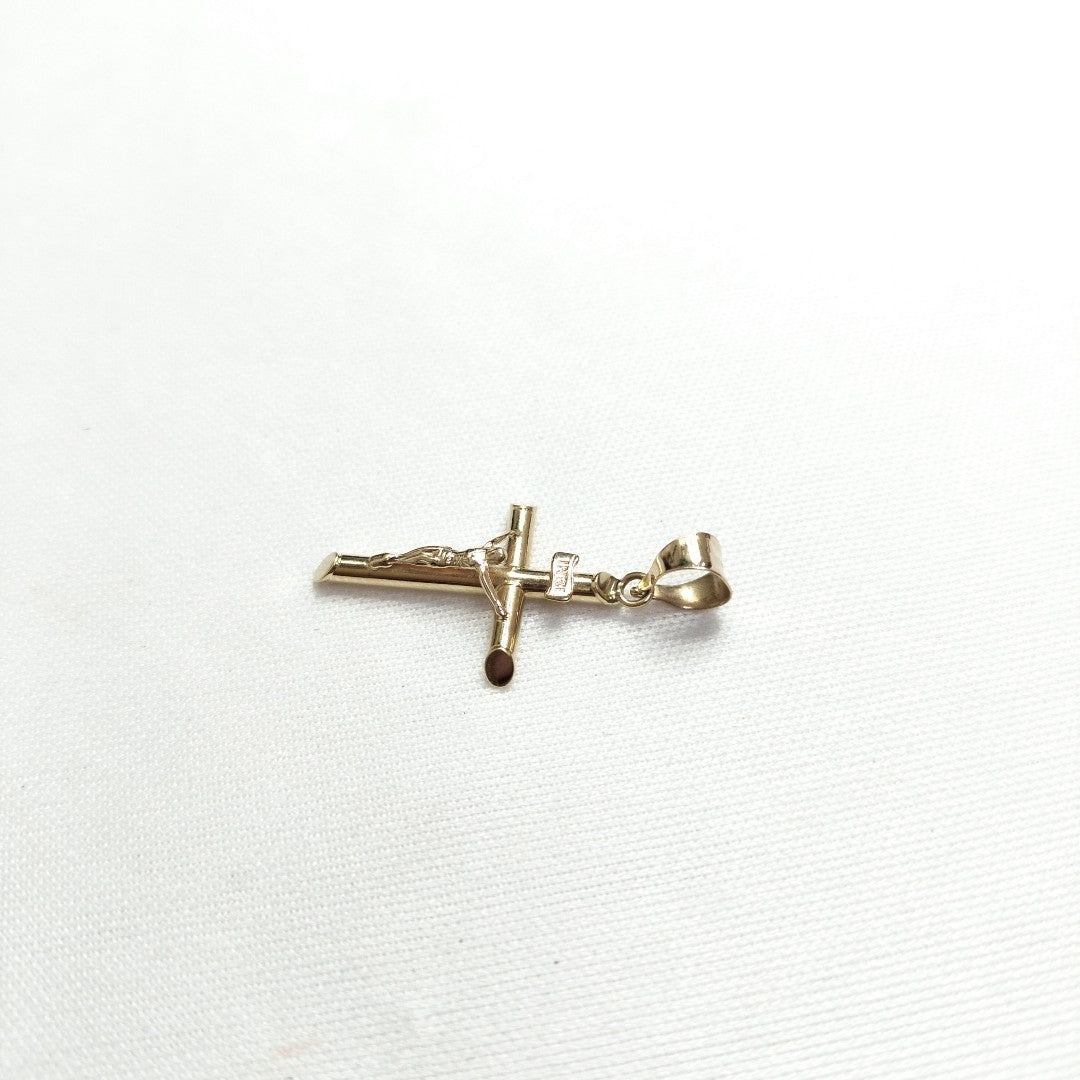 CRUCIFIJO ORO 14 K 1 GRMS (SEMINUEVO)