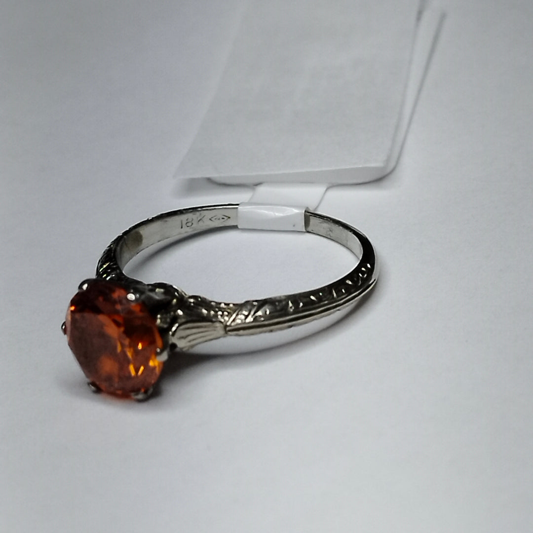 ANILLITO ORO BLANCO 18 K 3,20 GRMS (SEMINUEVO)