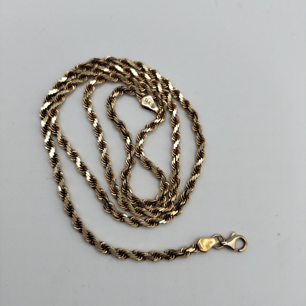 CADENA ORO 14 K 16.8 GRMS (SEMINUEVO)