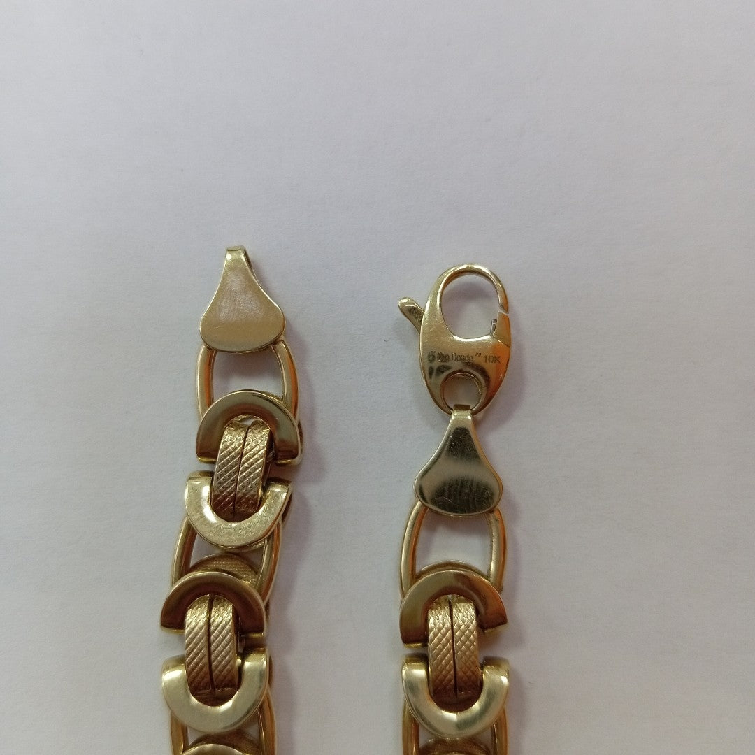 PULSERAS CABALLERO ORO 10K 13.8 (NUEVO)