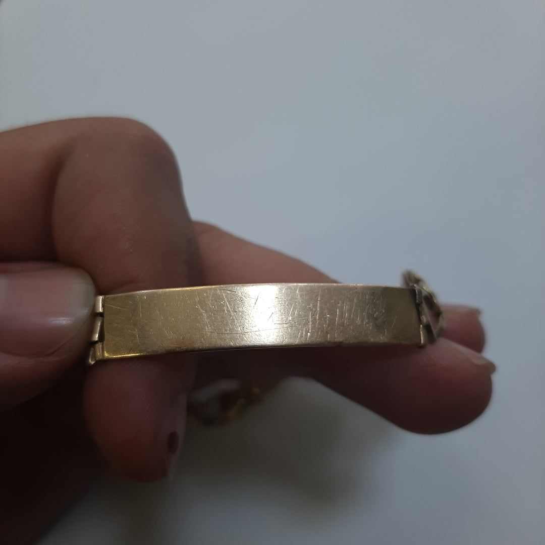 ESCLAVA ORO 14 K 11.6 GRMS (SEMINUEVO)