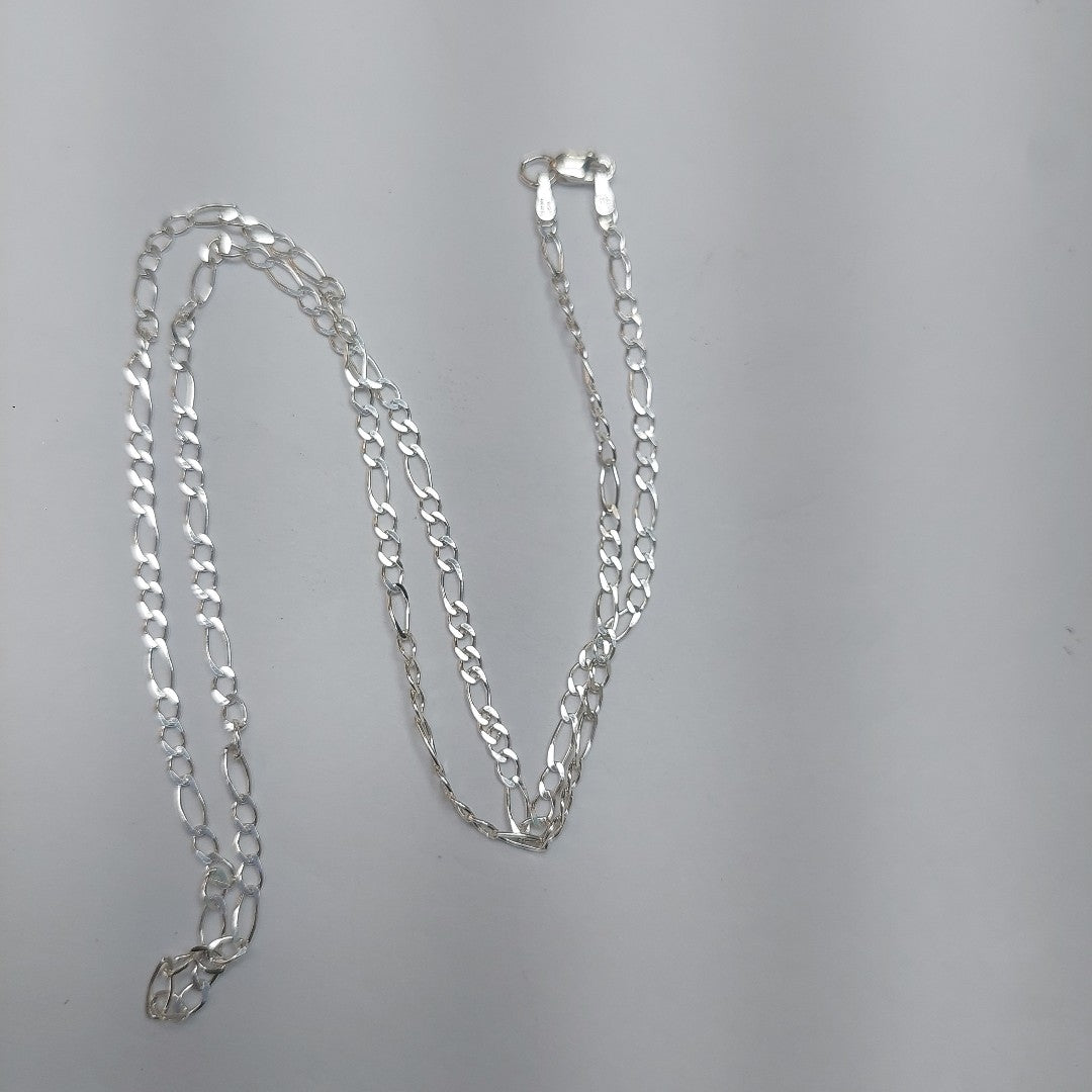 CADENA 3X1 PLATA .925 55 CM 4.33 GR (NUEVO)