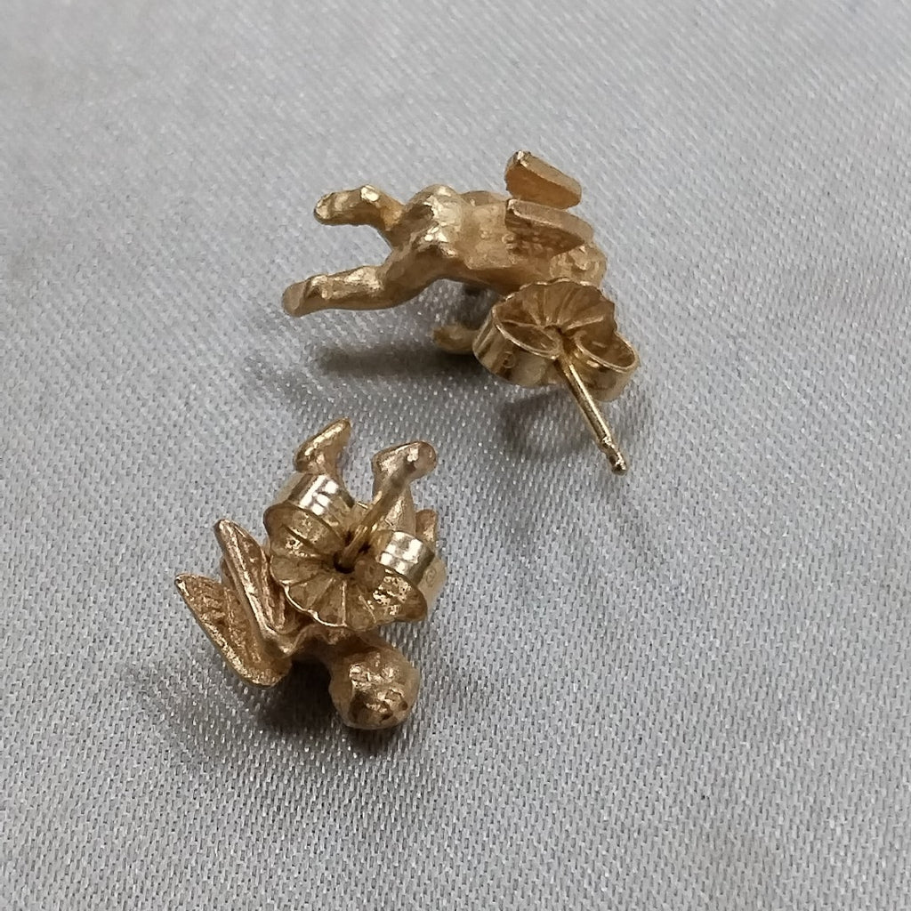 BROQUELES PAR ORO 14 K 3.2 GRMS (SEMINUEVO)
