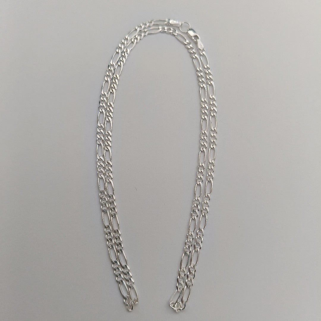 CADENA 3X1 PLATA .925 55 CM 7.62 GR (NUEVO)