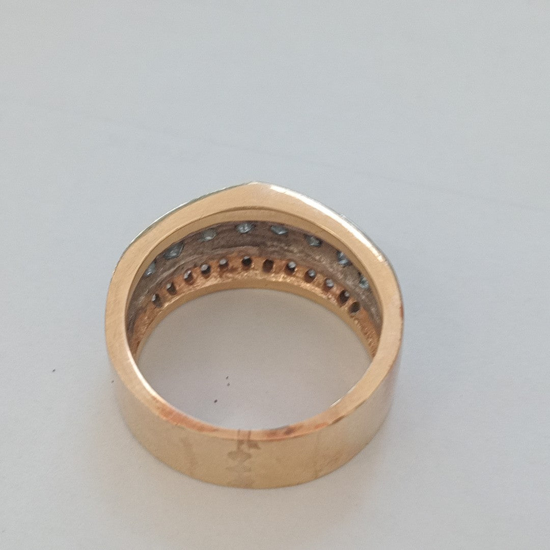 ANILLO ORO 14 K 16.5 GRMS (SEMINUEVO)