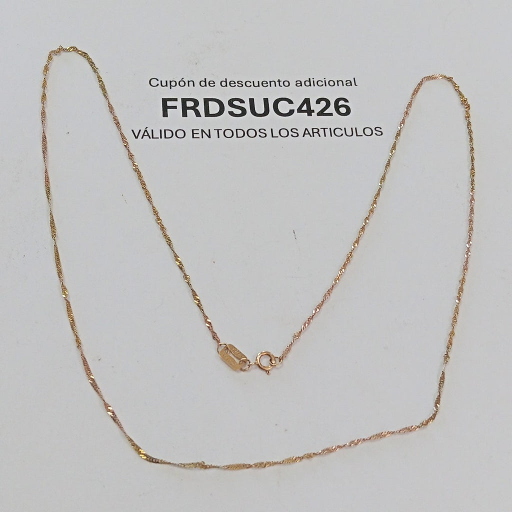 CADENA ORO 10 K 1 GRMS (SEMINUEVO)