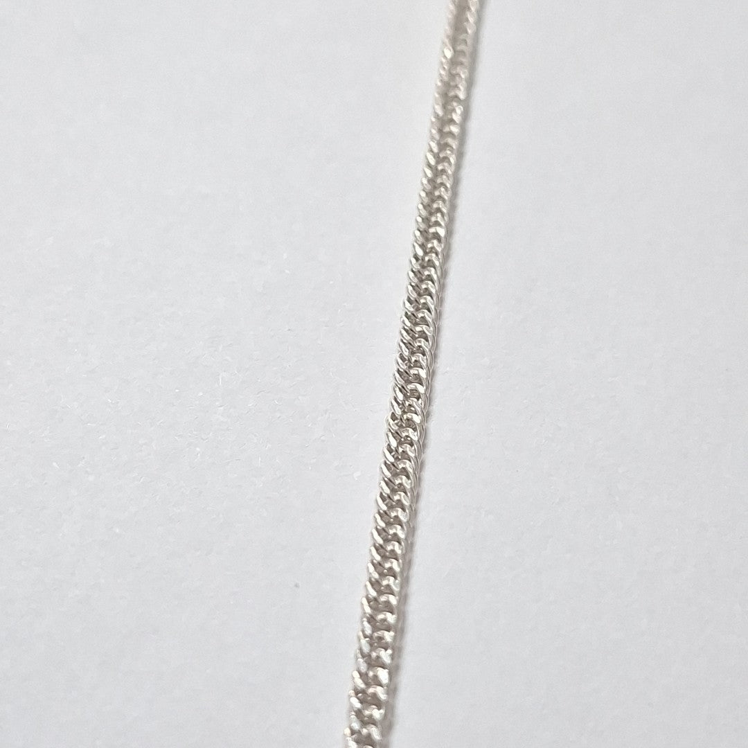 CADENA BARBADA PLATA .925 50 CM 4.12 GR (NUEVO)