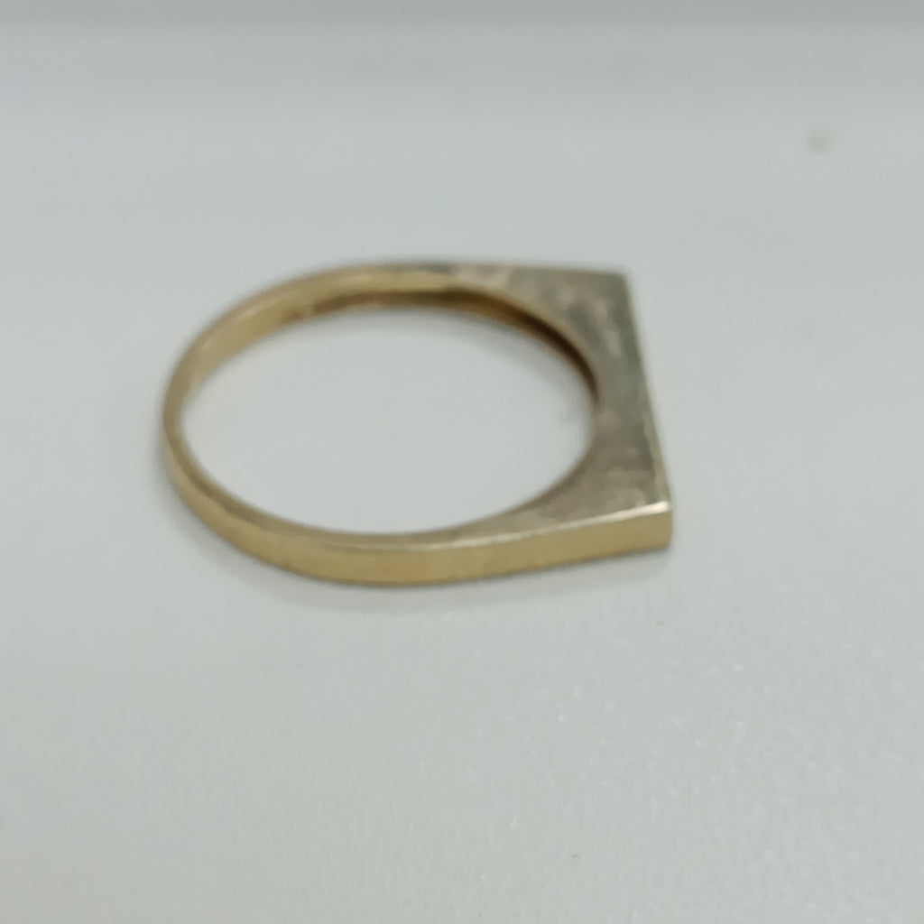 ANILLOS C/CIRCONIA ORO 10K TALLA 9 2.1 GR (NUEVO)