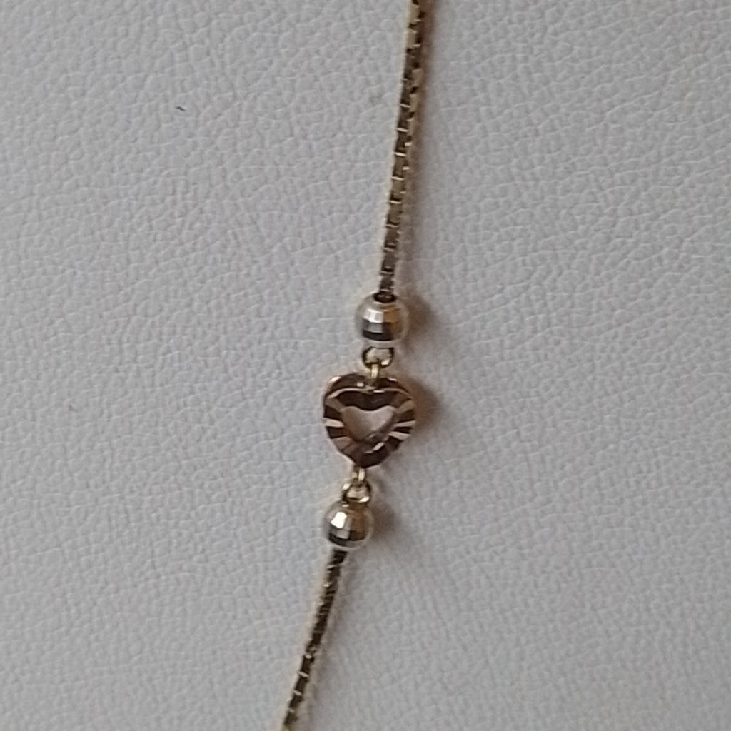 GARGANTILLA ORO, ORO COMBINADO 14 K 4.1 GRMS (SEMINUEVO)