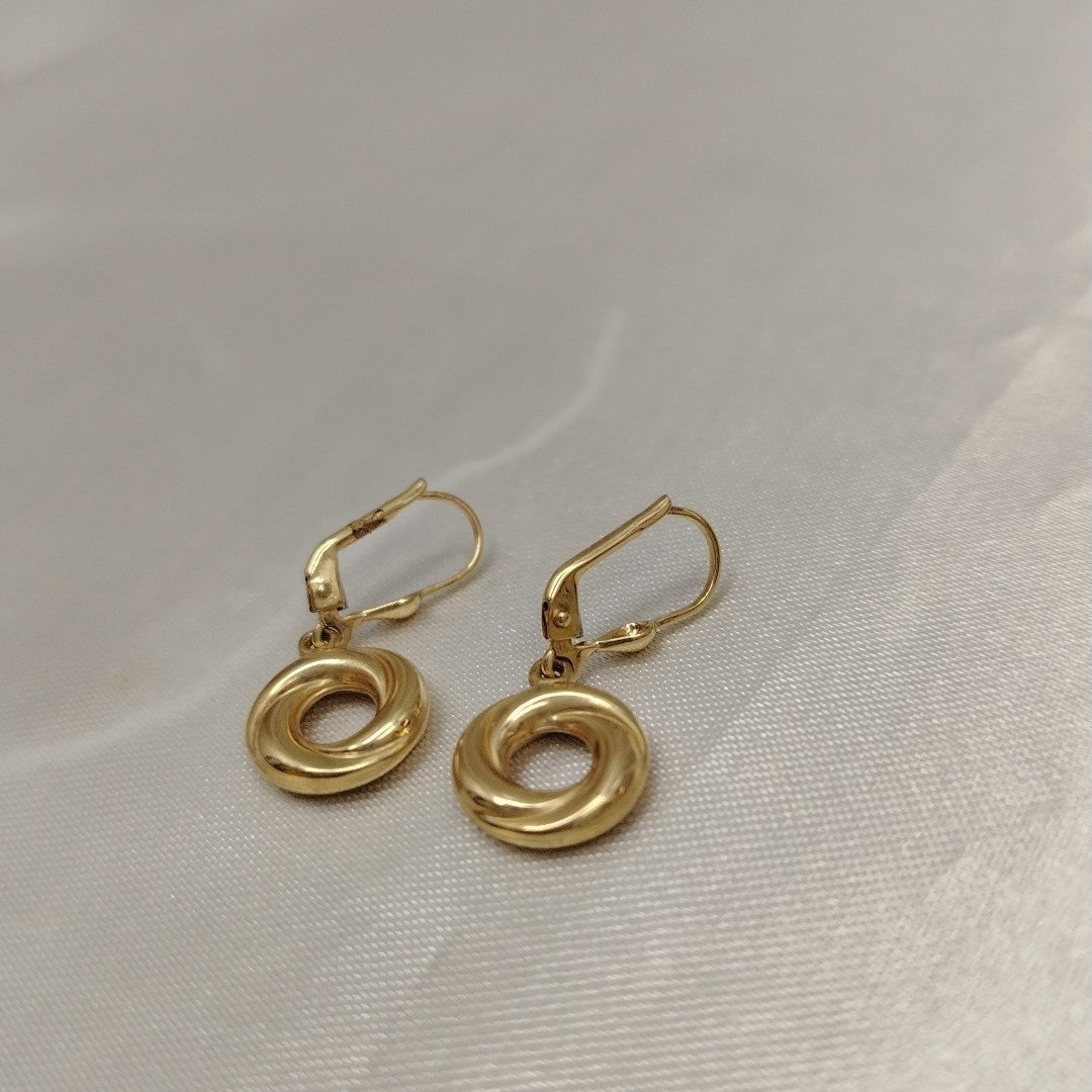 BROQUELES ORO 14K 2.6 (NUEVO)