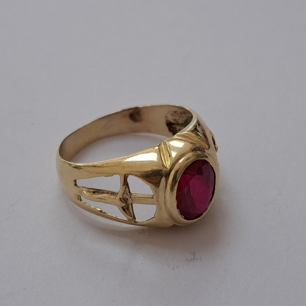 ANILLO ORO 14 K 4,90 GRMS (SEMINUEVO)