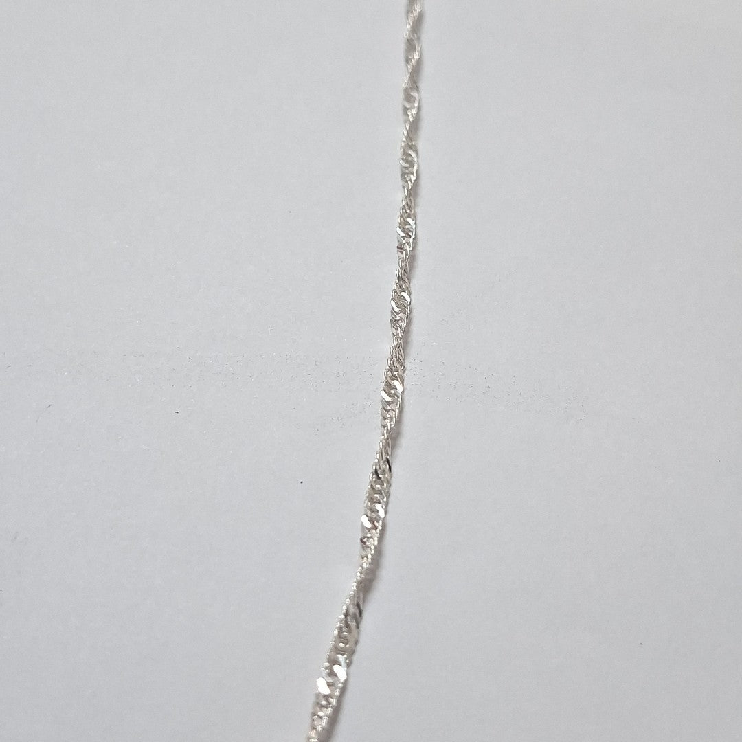 CADENA MEDIO TZL PLATA .925 55 CM 4.12 GR (NUEVO)
