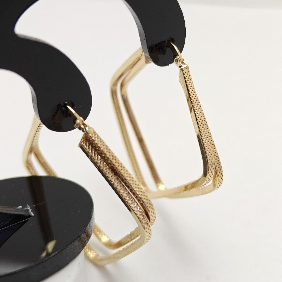 ARRACADAS PAR ORO 14 K 4,20 GRMS (SEMINUEVO)
