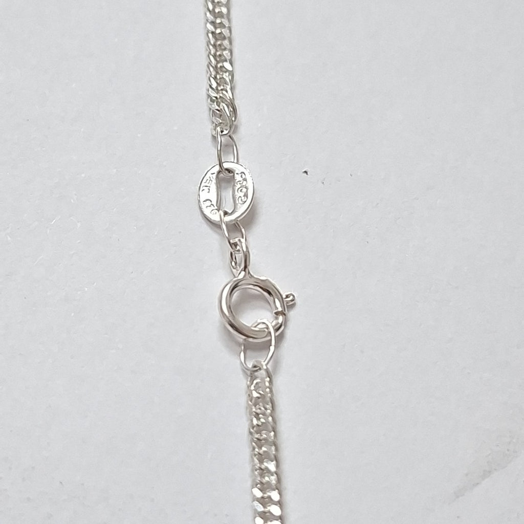 CADENA BARBADA PLATA .925 60 CM 5.02 GR (NUEVO)