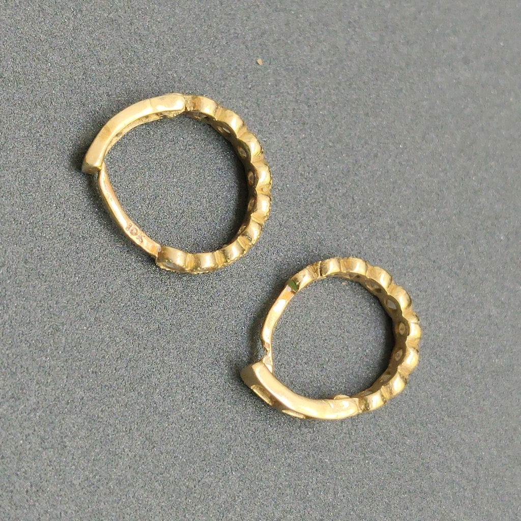 ARETES PAR ORO 10 K 1,50 GRMS (SEMINUEVO)