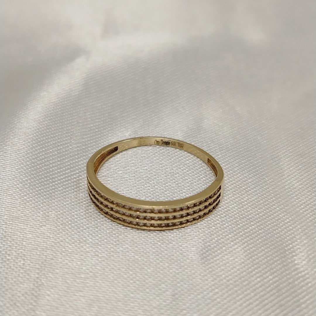 ANILLOS DAMA ORO 14K 1.5 (NUEVO)