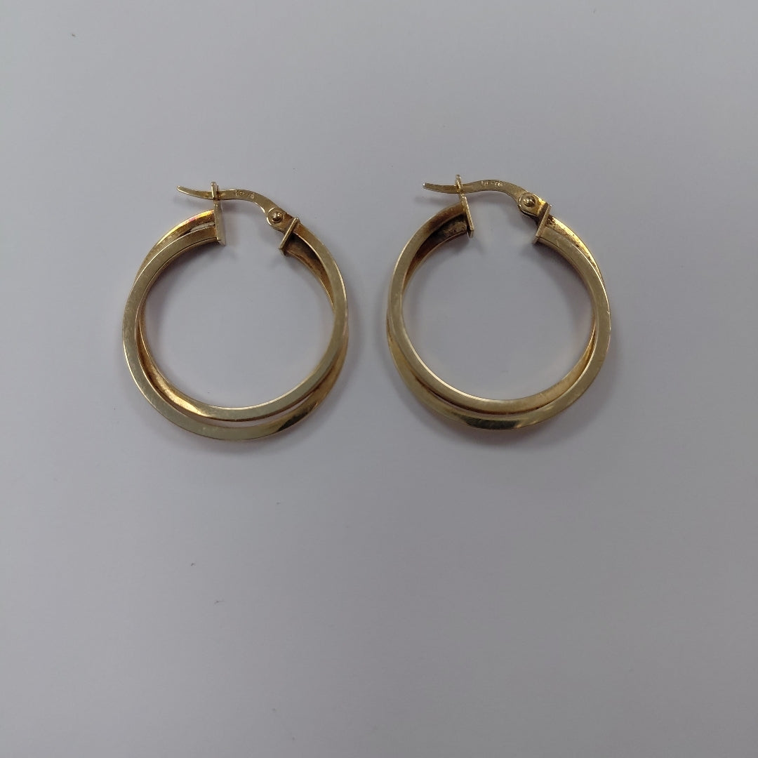 ARRACADAS PAR ORO 14 K 2.5 GRMS (SEMINUEVO)