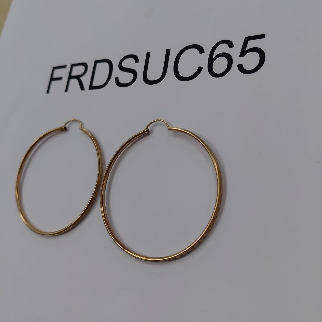 ARETES PAR ORO 10 K 4.1 GRMS (SEMINUEVO)