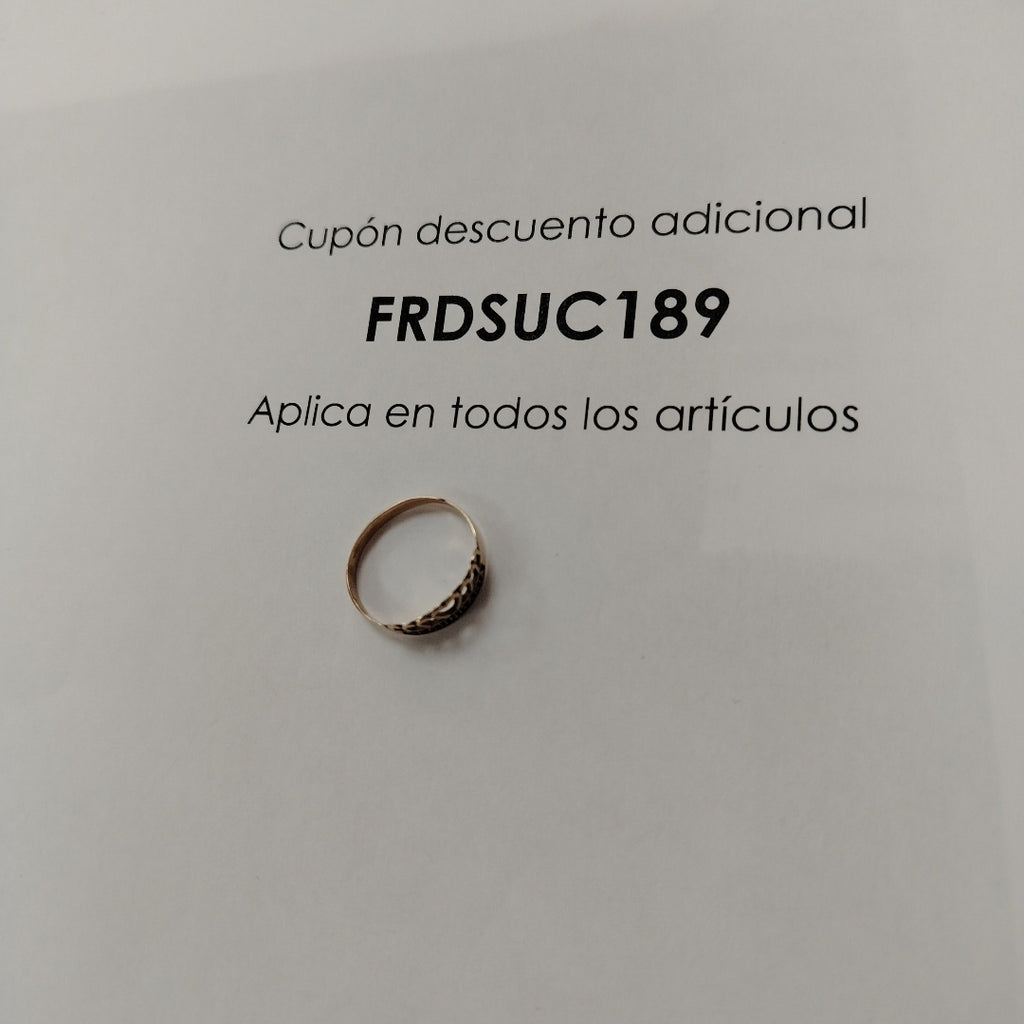 ANILLO CONMEMORATIVO,ANILLO DE GRADUACIÓN ORO 8 K 0,90 GRMS (SEMINUEVO)