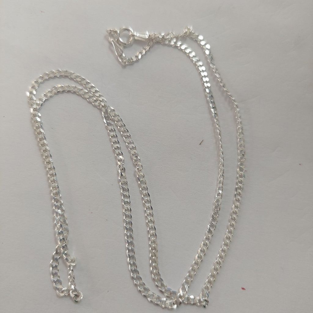 CADENA BARBADA PLATA .925 55 CM 5.03 GR (NUEVO)