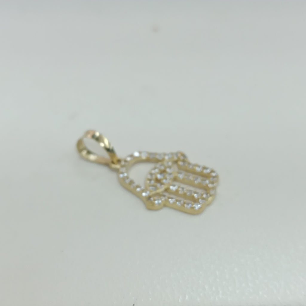DIJES MANO DE FATIMA ORO 10K 0.7 GR (NUEVO)