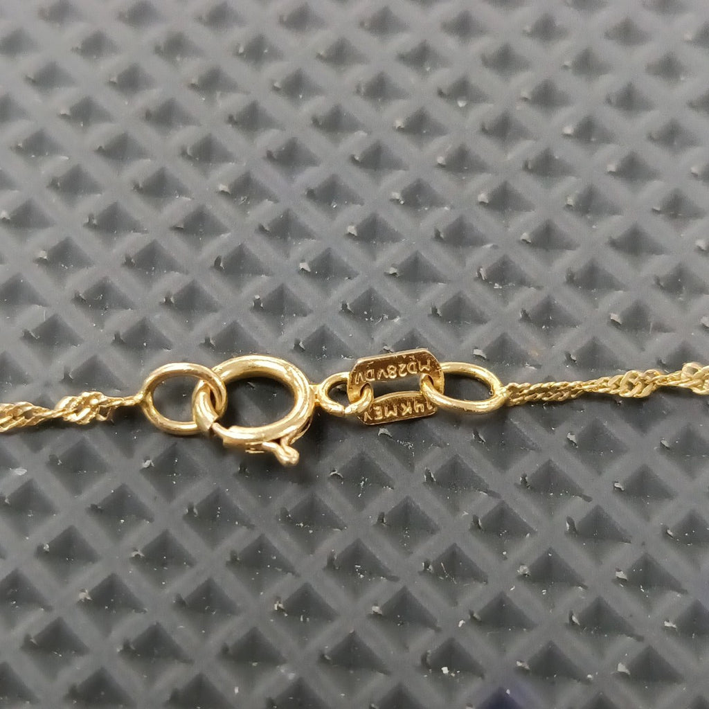 CADENA ORO 14 K 1,10 GRMS (SEMINUEVO)