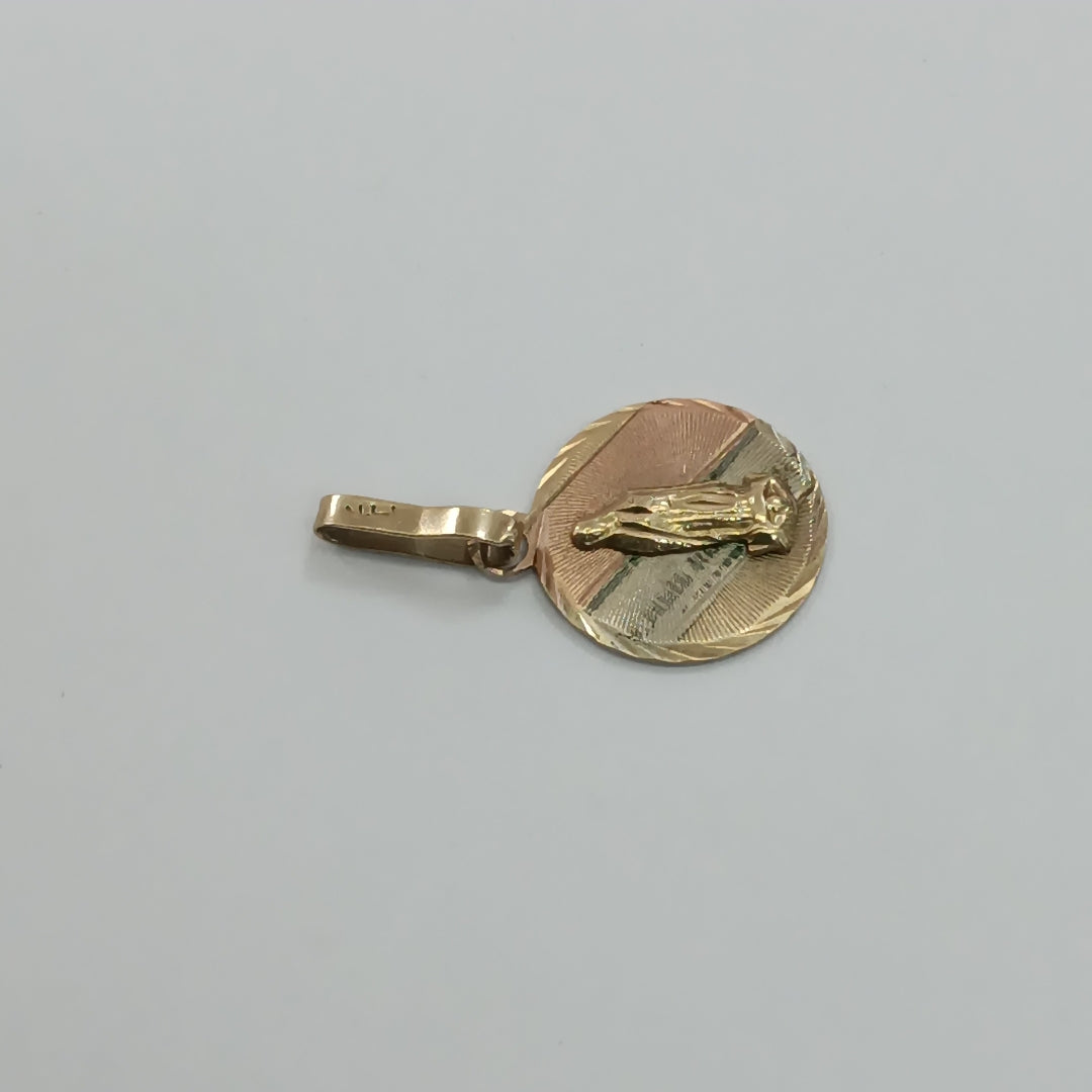 MEDALLA PERSONAL ORO 10 K 0,90 GRMS (SEMINUEVO)