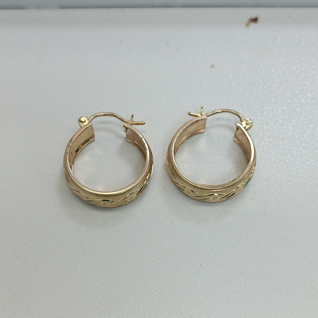 ARETES ARRACADAS ORO 10K 2.7 GR (NUEVO)