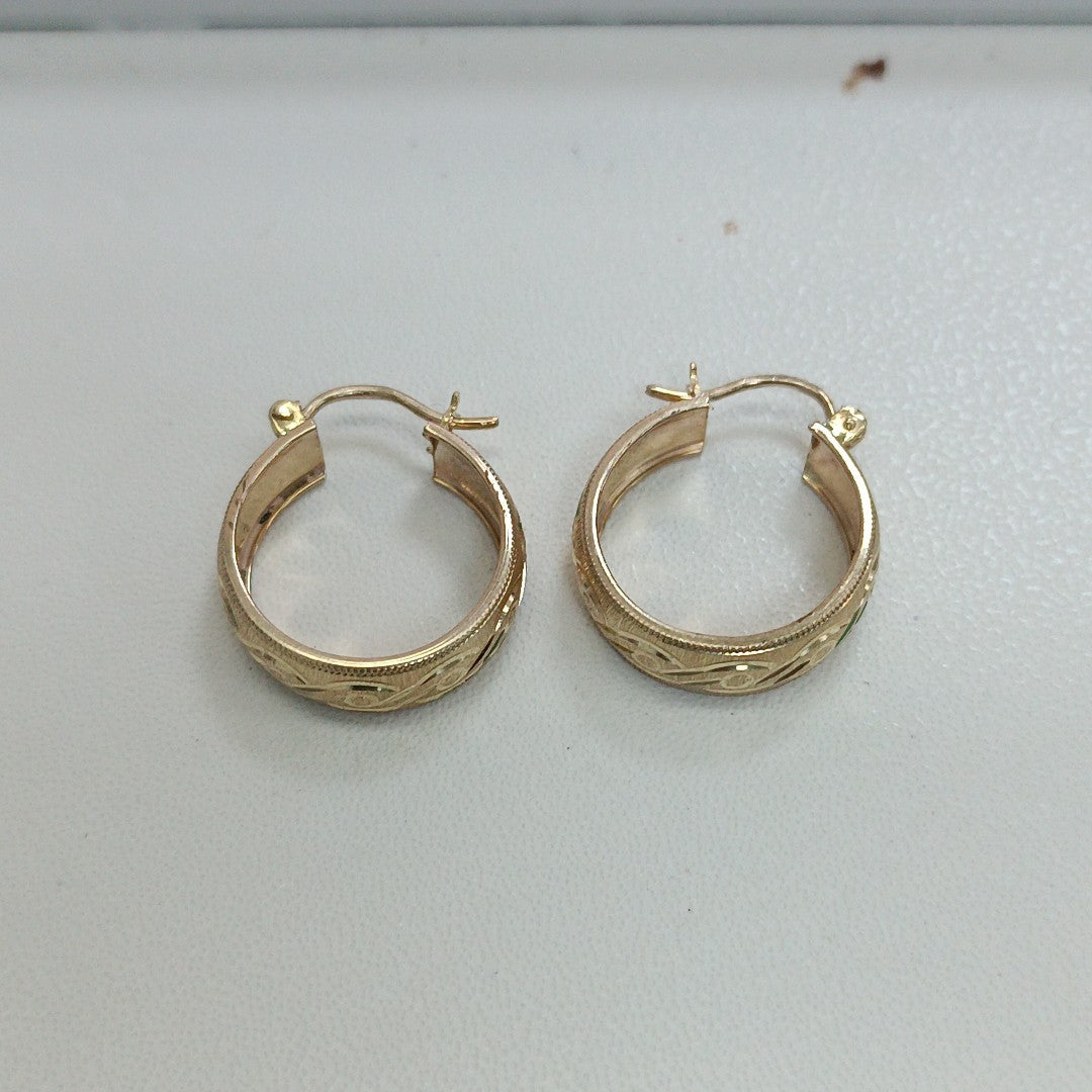 ARETES ARRACADAS ORO 10K 2.7 GR (NUEVO)