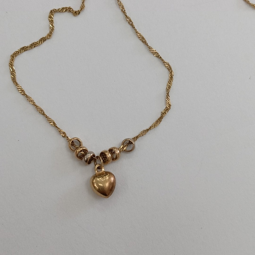 CADENA,DIJE ORO 10 K 1,50 GRMS (SEMINUEVO)