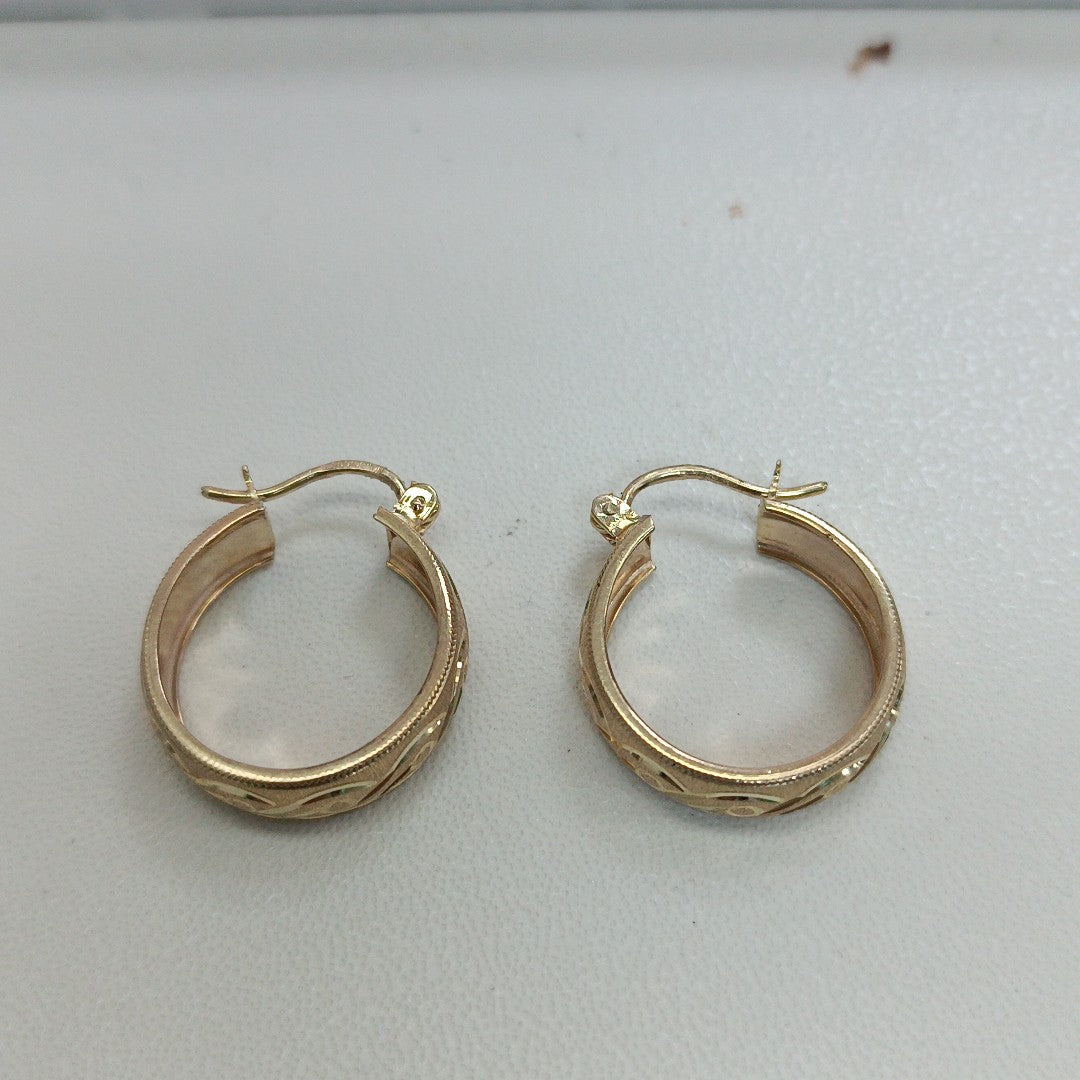 ARETES ARRACADAS ORO 10K 2.7 GR (NUEVO)