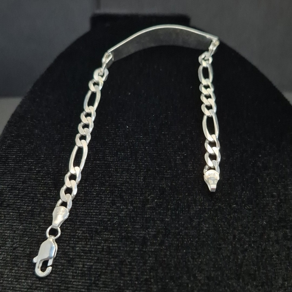 PULSERA ESCLAVA 3X1 PLATA .925 21 CM 10.12 GR (NUEVO)