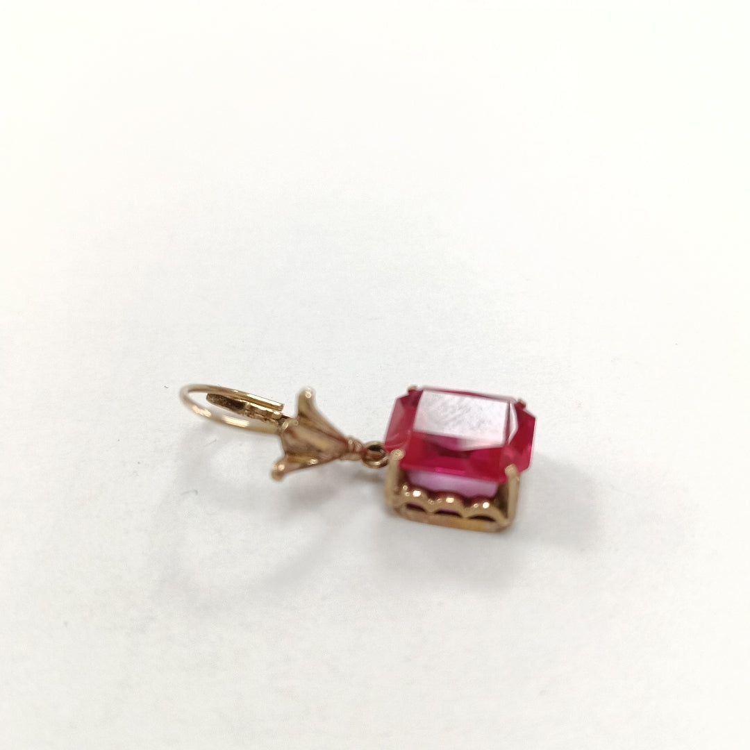 ARETES PAR ORO 10 K 4,40 GRMS (SEMINUEVO)