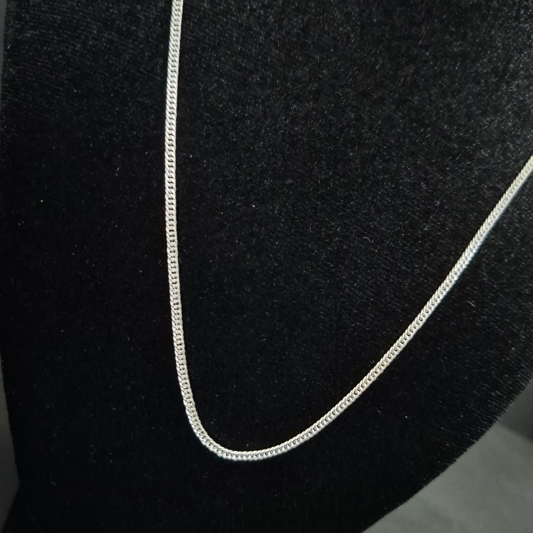 CADENA BARBADA PLATA .925 60 CM 5.02 GR (NUEVO)