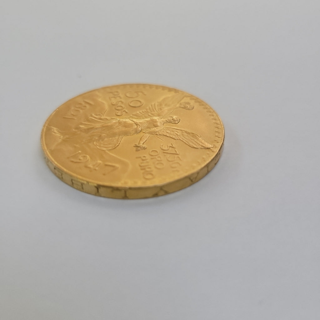 K1 41.6 GRMS 21 K IDENTIFICACIÓN MONEDA NOMINATIVA MONEDAS PESOS 50 PESOS (SEMINUEVO)