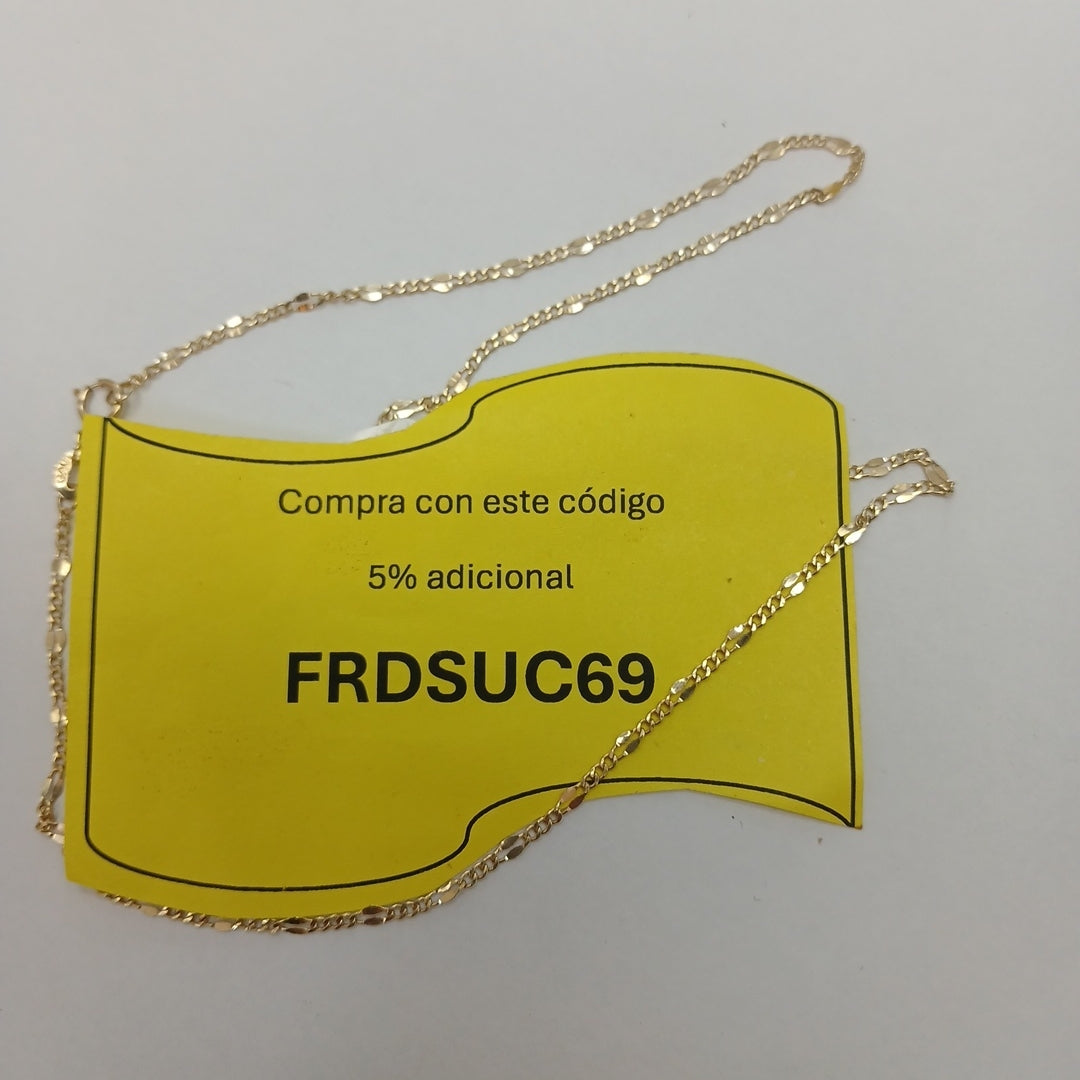 CADENA ORO 10 K 1.7 GRMS (SEMINUEVO)