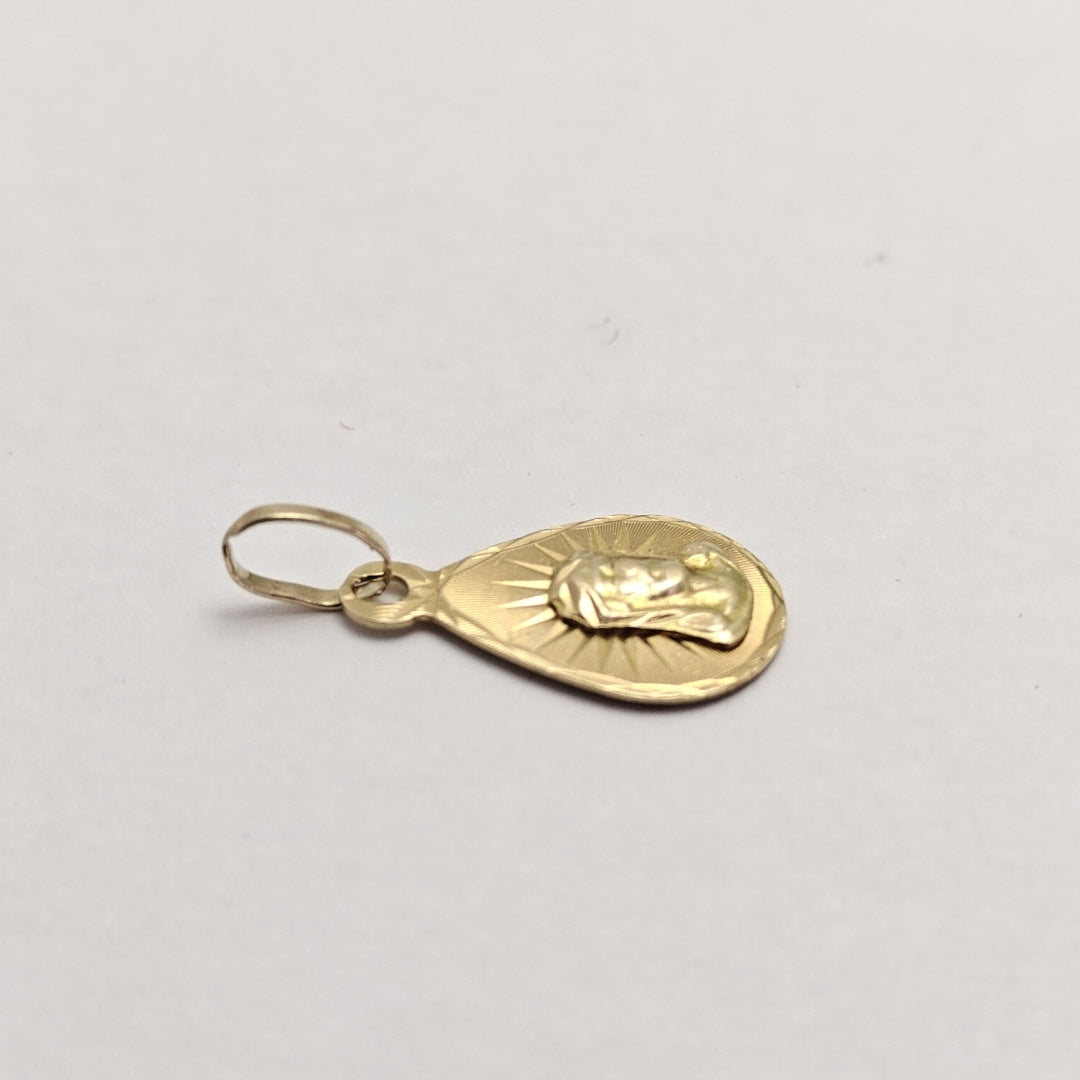 MEDALLA RELIGIOSA ORO 14 K 0,70 GRMS (SEMINUEVO)