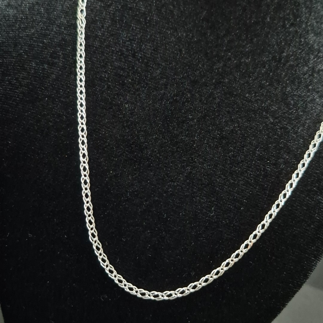 CADENA DOBLE ESLABON PLATA .925 60 CM 4.13 GR (NUEVO)