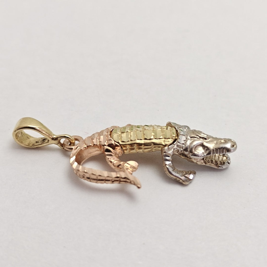 DIJE ORO COMBINADO 14 K 2.2 GRMS (SEMINUEVO)