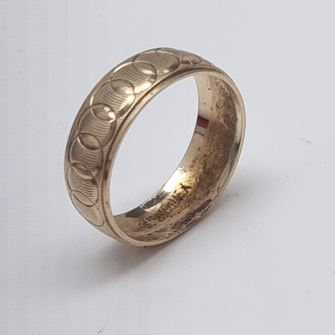 ARGOLLA ORO 10 K 1.9 GRMS (SEMINUEVO)