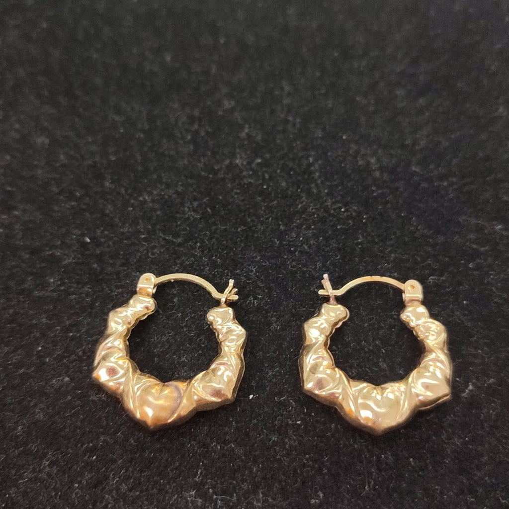 ARRACADAS PAR ORO 14 K 2.6 GRMS (SEMINUEVO)