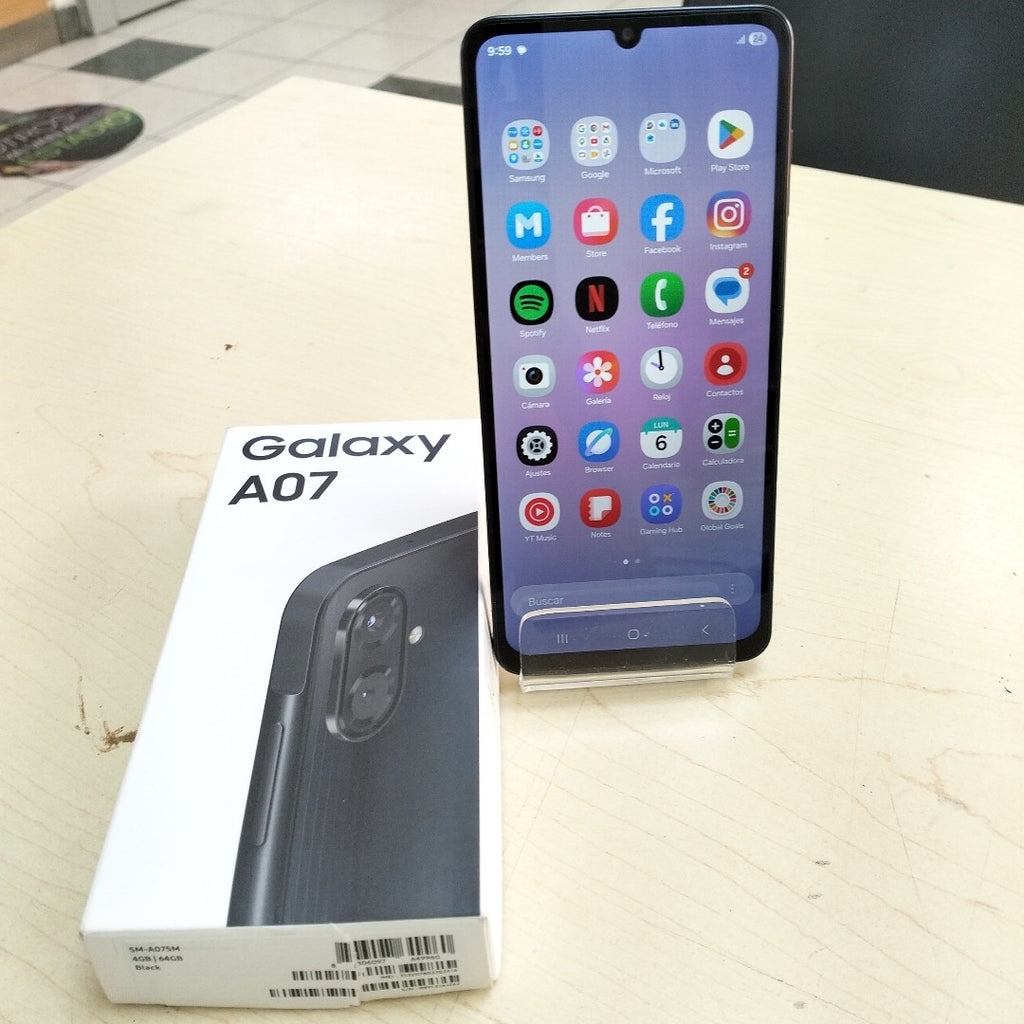 CELULAR SAMSUNG GALAXY A07 SM-A075M (2025) 64 GB 4 GB RAM (SEMINUEVO)